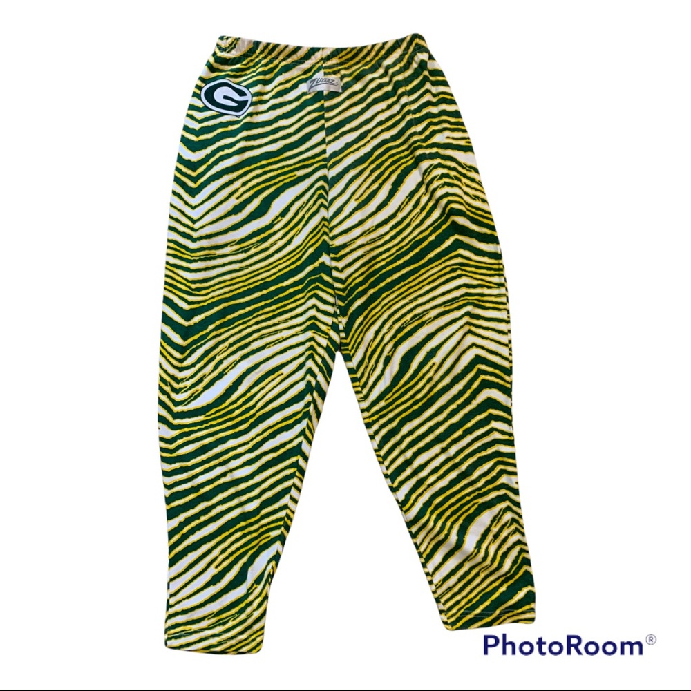 Vintage 90s Green Bay Packers Zubaz Pants